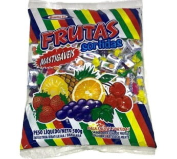 Bala Mastigavel Santa Fé Frutas 500g
