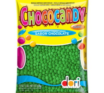 Confeito dori Chococandy mini verde 350g